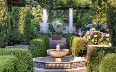 El jardín andaluz del Museo Larreta, un oasis en Belgrano