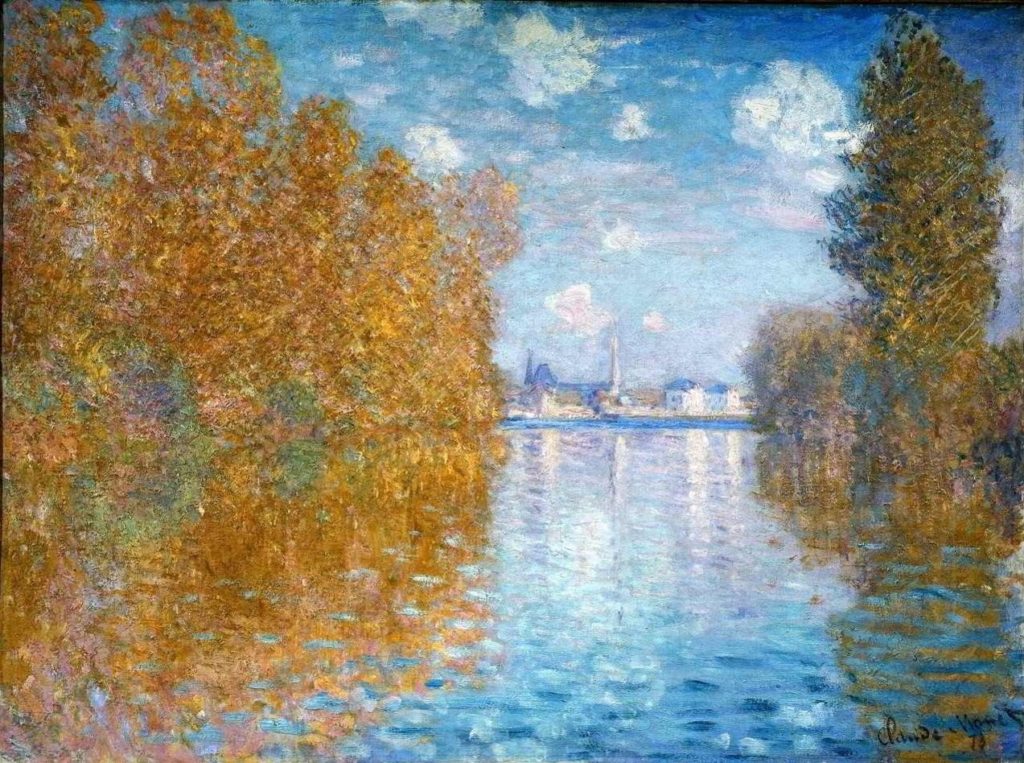 Monet-Efecto-otoño-Argenteuil-impresionismo-arte